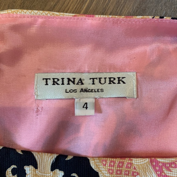 Trina Turk Sleeveless Top Damask Tank - Picture 3 of 13